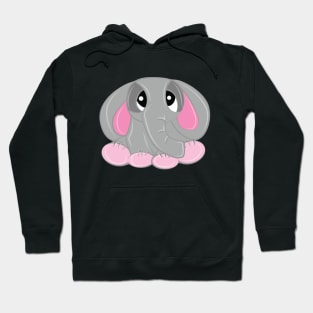 Cute Baby Elephant Hoodie